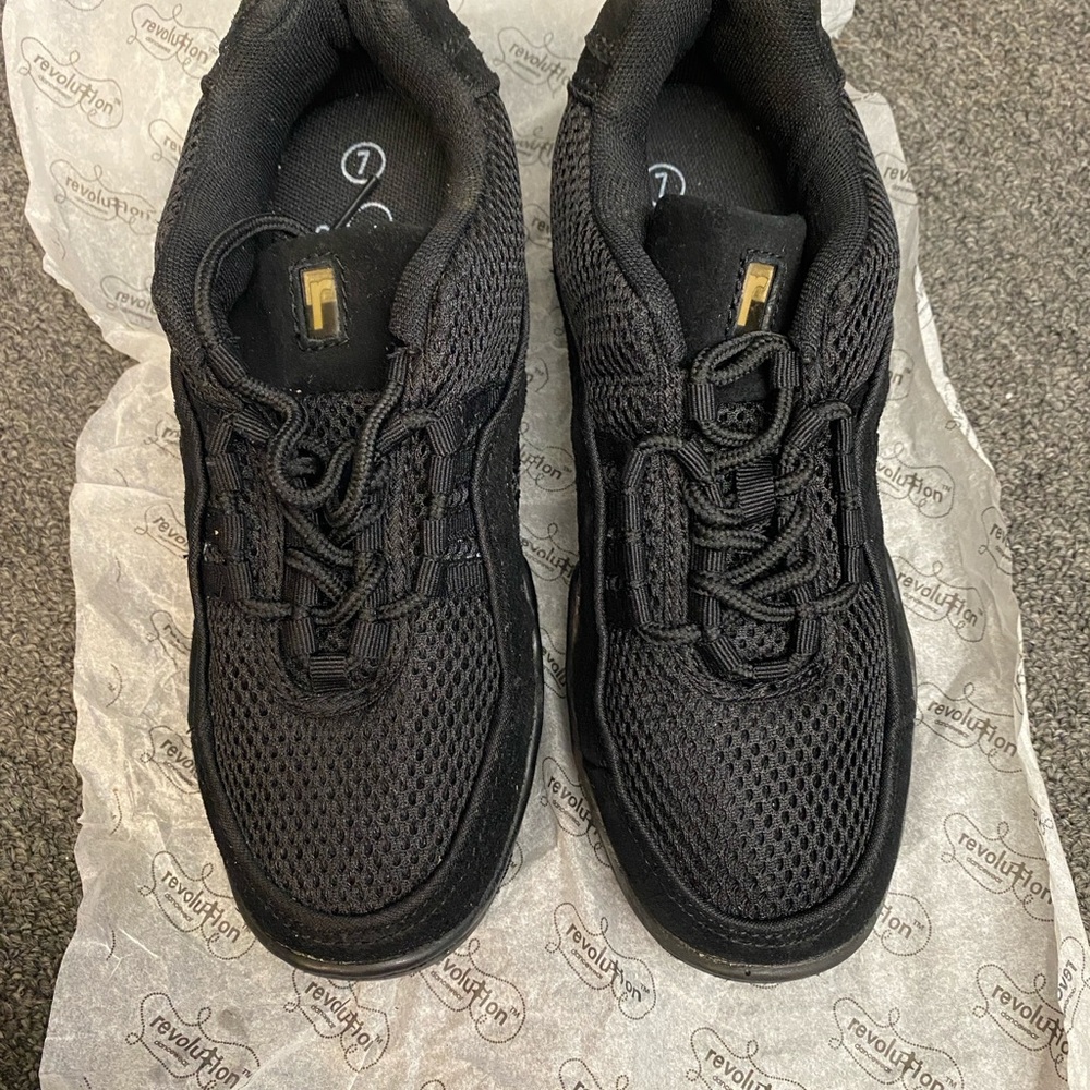 Revolution Black Athletic Shoes for Men